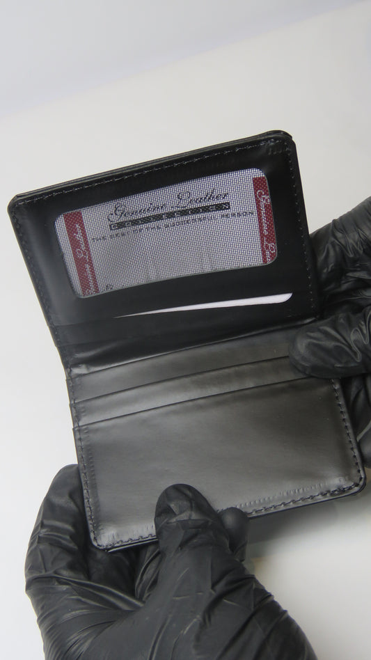 Luxury Handmade Leather Wallet | Black