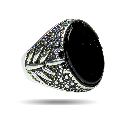 Turkish Vintage Ring | 925 sterling silver | Black
