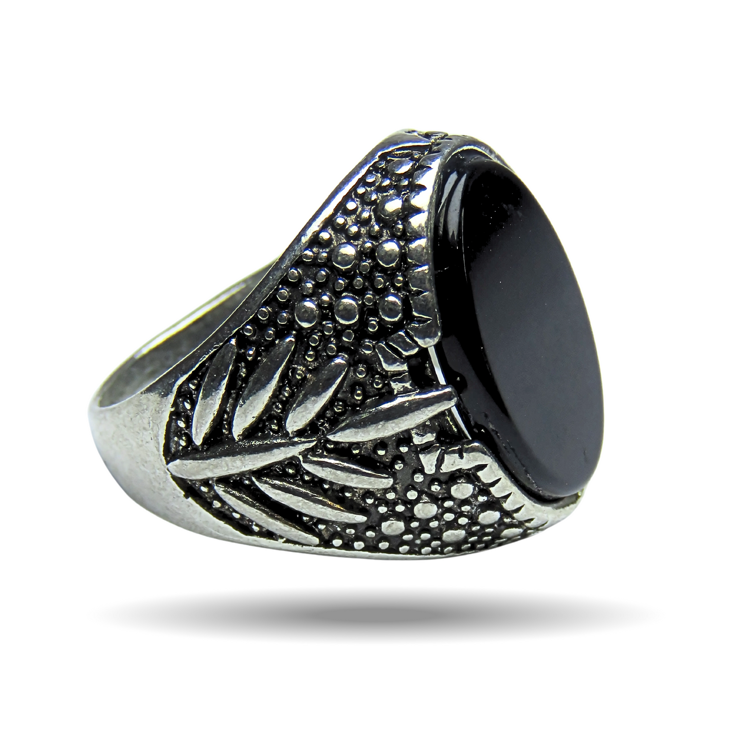 Turkish Vintage Ring | 925 sterling silver | Black