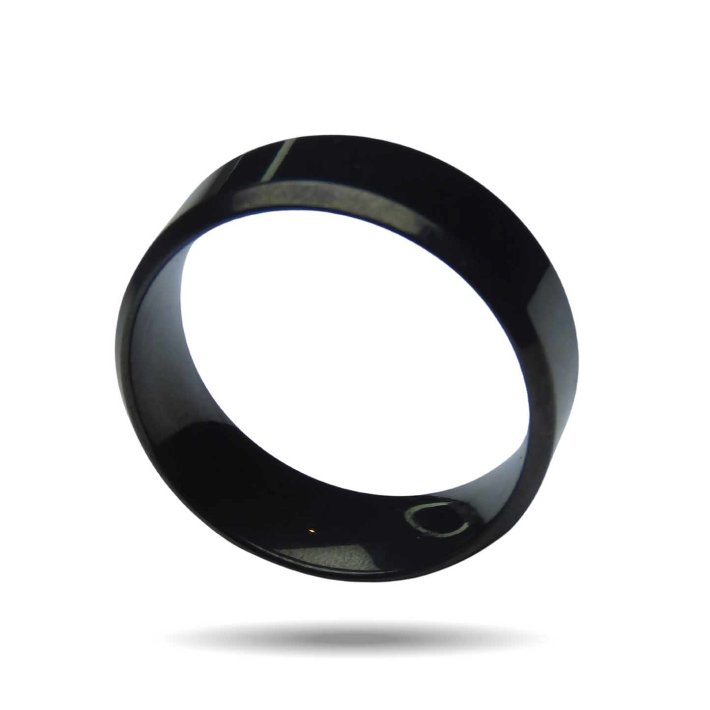Black Titanium Men Ring | Never Fade | Never Scratch
