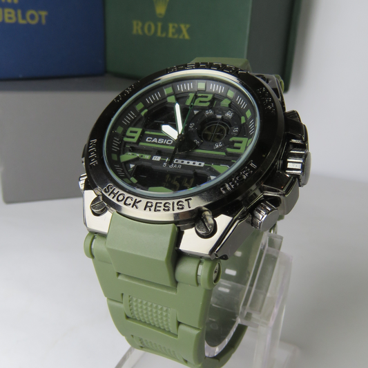 GSTW-300 Metallic Dial Dual Display | Sports Watch