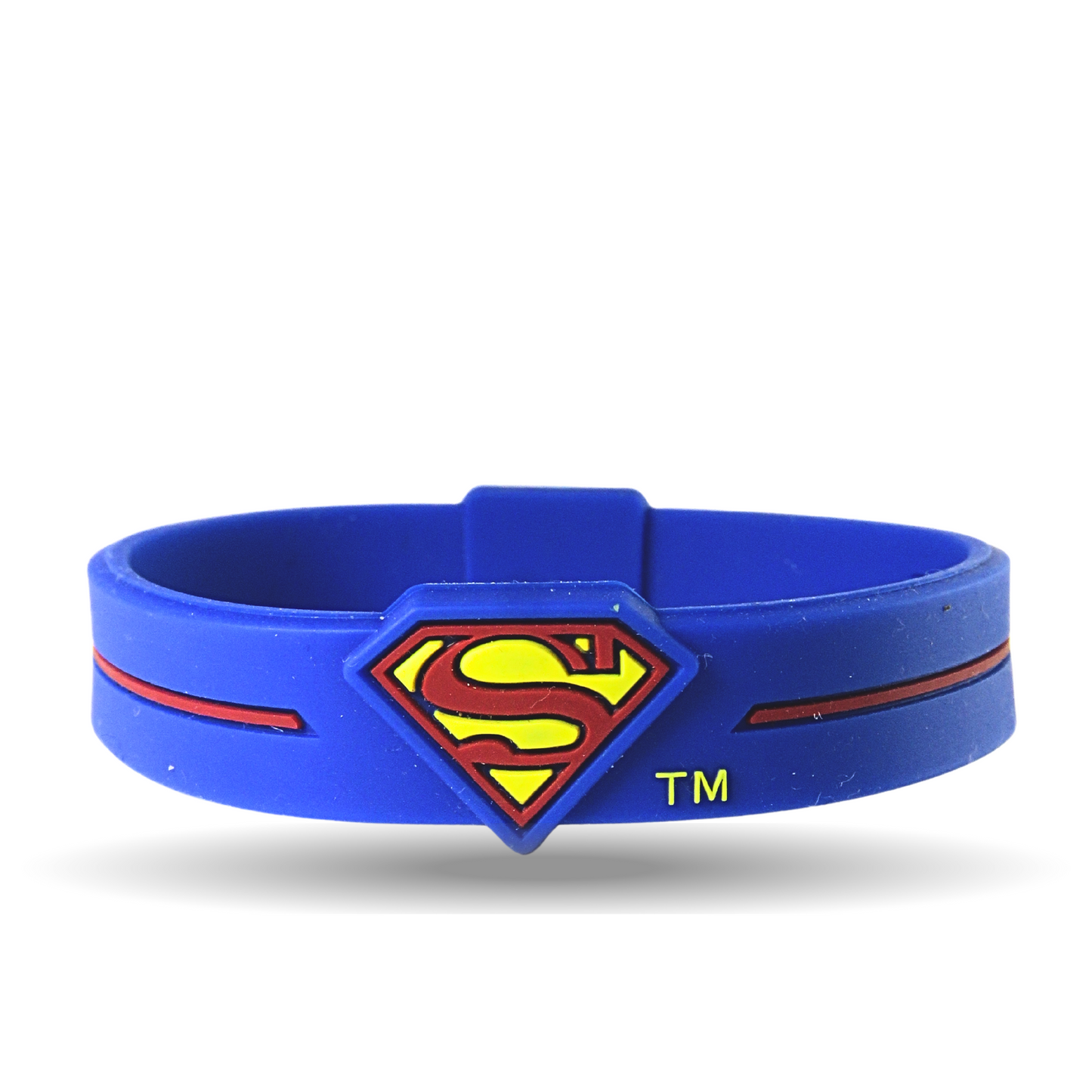 Superman Bracelet | Silicone Band | Blue