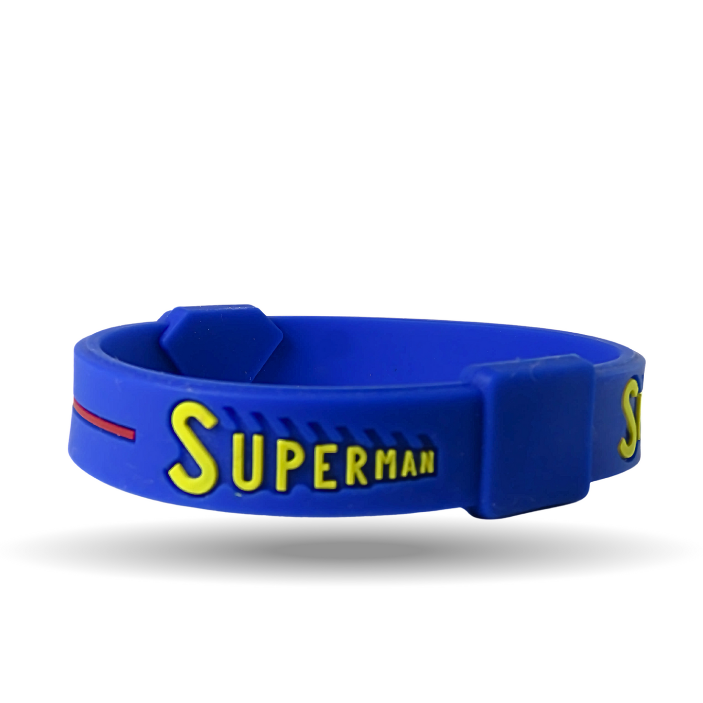 Superman Bracelet | Silicone Band | Blue