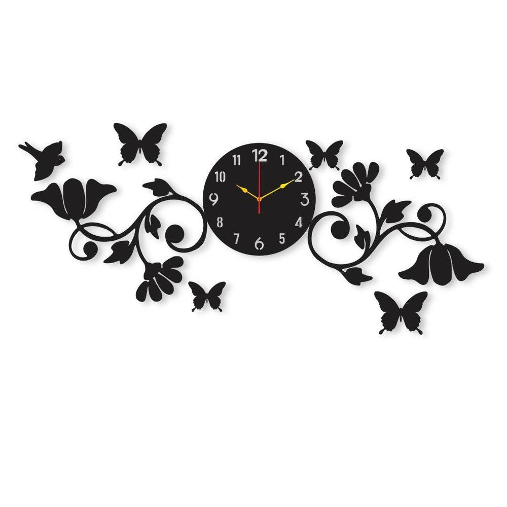 Butterfly Analogue | Wall Clock