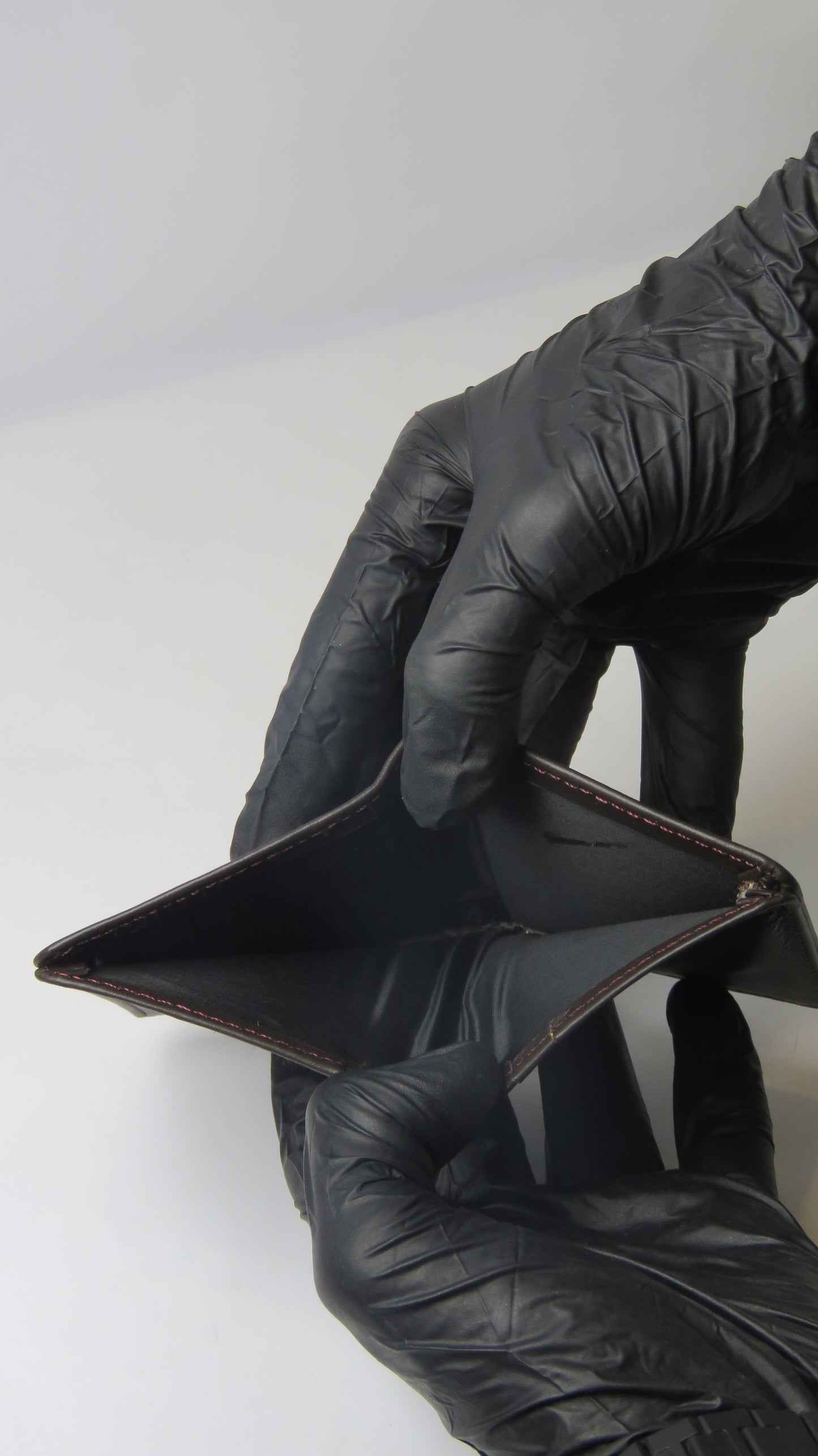 Luxury Handmade Leather Wallet | Dark Brown