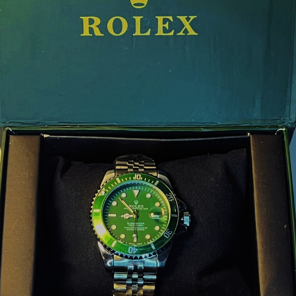 Rolex Submariner | Green Rotating Dial | Hulk Edition