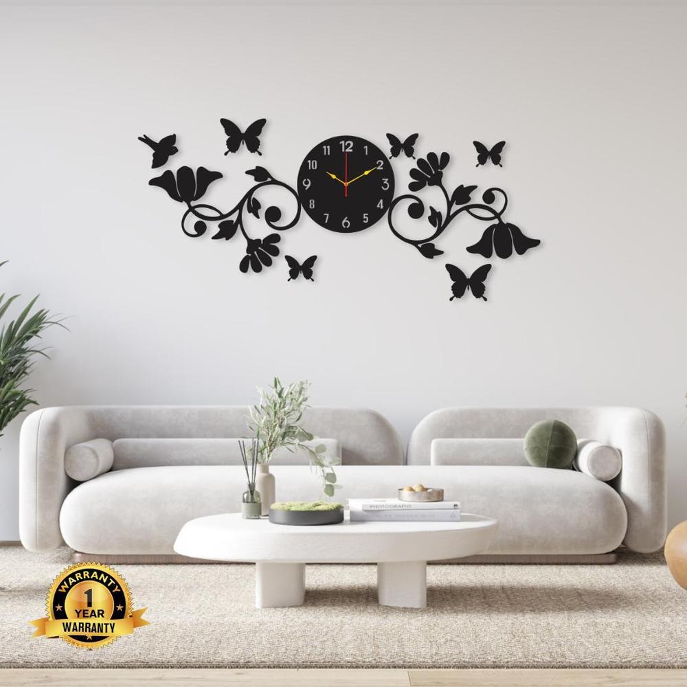 Butterfly Analogue | Wall Clock