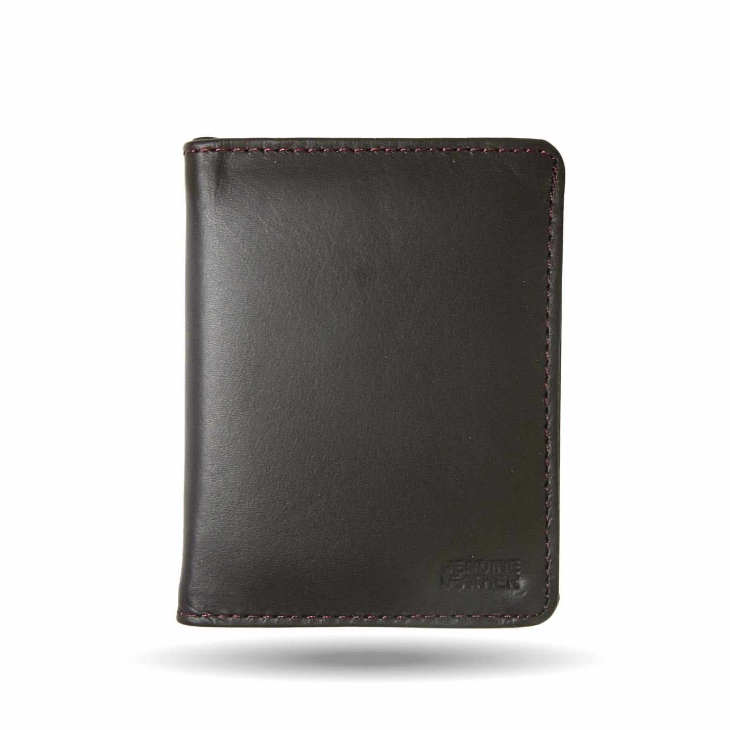 Luxury Handmade Leather Wallet | Dark Brown