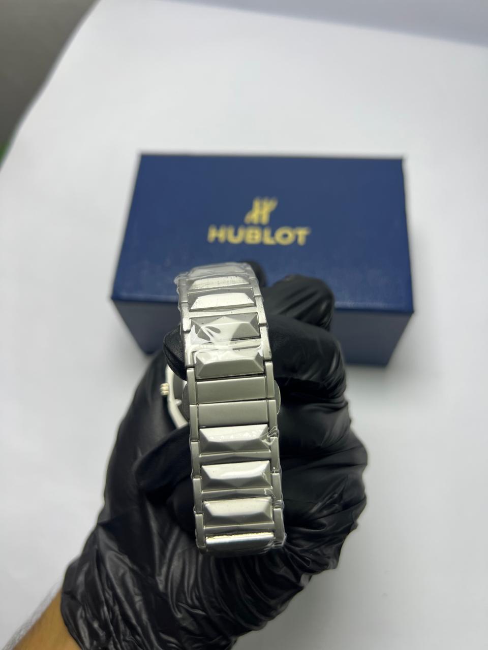 Hublot Diamond Cut | Master Watch | Navy Blue