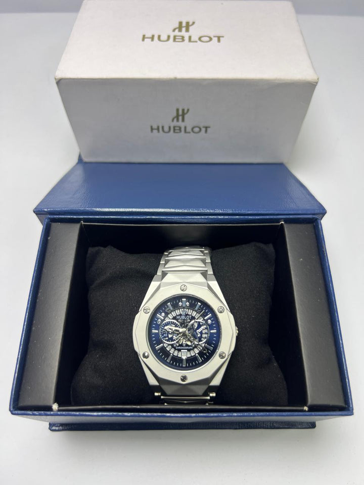 Hublot Diamond Cut | Master Watch | Navy Blue