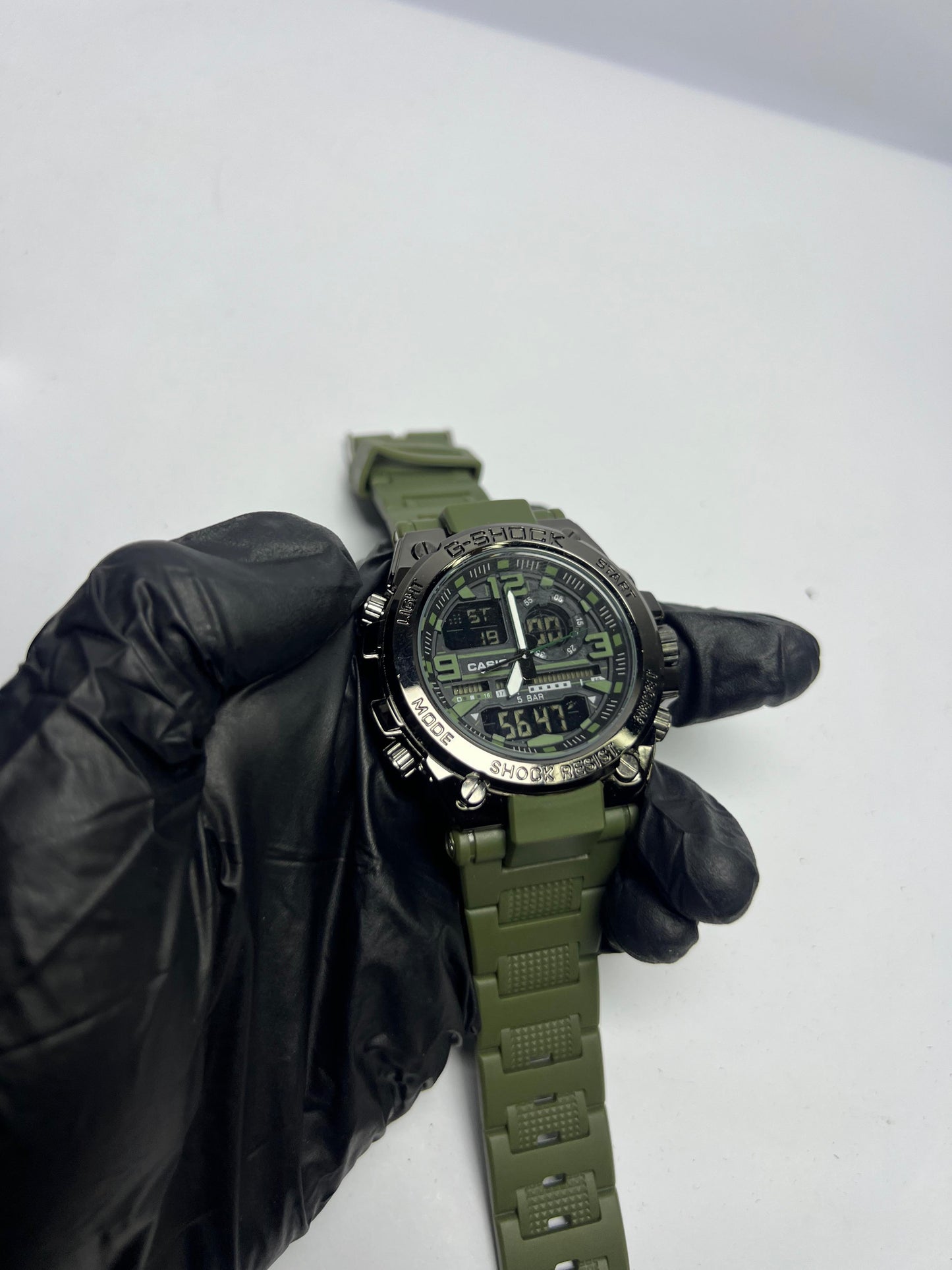 GSTW-300 Metallic Dial Dual Display | Sports Watch